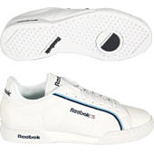 Reebok Mens NPC Stripes International - White/Blue/Blue.