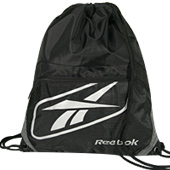 Reebok Mens Sport Gymsack - Black/Silver Grey.