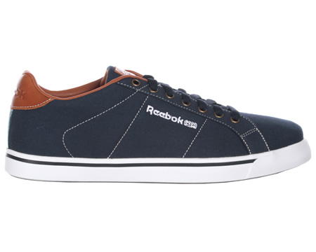 SH Newport Low Blue & Brown Trainers