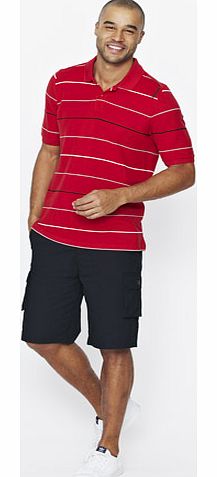 Reebok Stripe Polo Shirt