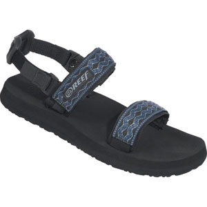 Convertible Sandal - Black/Denim
