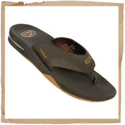 Fanning Flip Flop Brown