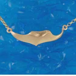 Reef Jewelry Small Manta on Chain