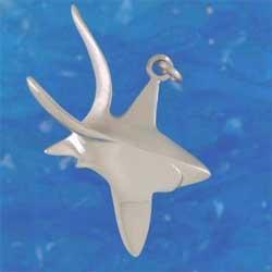Reef Jewelry Thresher Shark Pendant