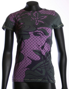 Reef Ladies Clothing Monadeusa T-shirt Dark Iron