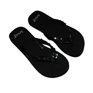 Reef Ladies Ladies Reef Bedazzled Flip Flop. Black