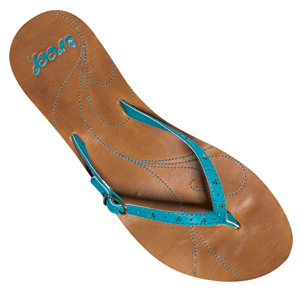 Reef Ladies Ladies Reef Buckle Up Flip Flops. Aqua