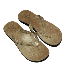 Reef Ladies Ladies Reef Costa Rica Flip Flop. Gold Distressed