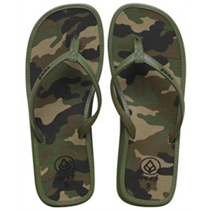 Ladies Reef Gwava Flip Flop. Camo Camo