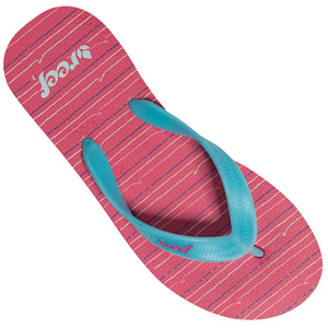 Reef Ladies Ladies Reef Recife 2 Flip Flops. Pink Blue
