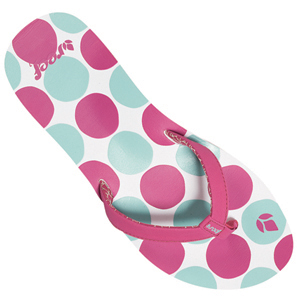Reef Ladies Ladies Reef Shore-T Flip Flop. Pink Blue