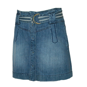 Reef Ladies Ladies Reef Twist Denim Skirt. Vintage