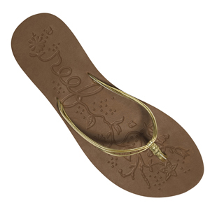 Reef Ladies Ladies Reef Whispy Flip Flop. Gold