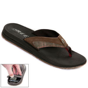 Reef Leather Stash Leather sandal