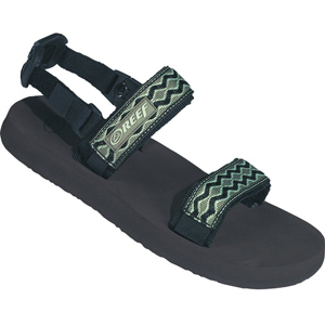 Mens Reef Convertible Sandal. Black Taupe RRP