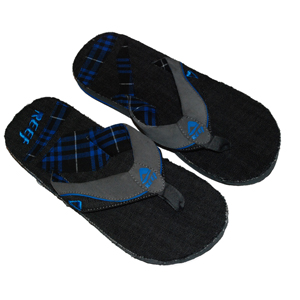 Mens Reef Dimension Flip Flop. Grey