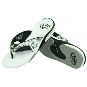 Reef Mens Mens Reef Fanning Flip Flops. White Picture