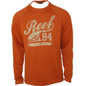 Reef Mens Mens Reef Rittenhouse Knit. Rust