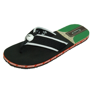 Mens Reef Table Tennis Flip Flop. Green