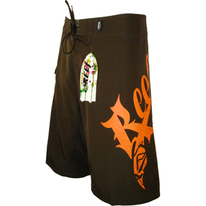 Reef Mens Mens Reef The Morning After Boardshort. Brown