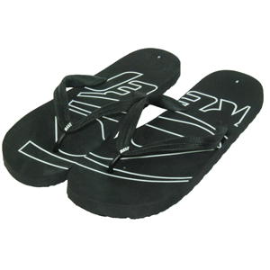 Mens Reef Tobago Logo Flip Flop. Black Corp