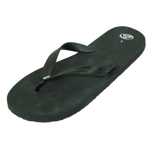 Mens Reef Tobago Plain Flip Flop. Black