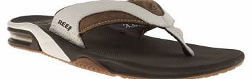Reef mens reef brown fanning prints sandals