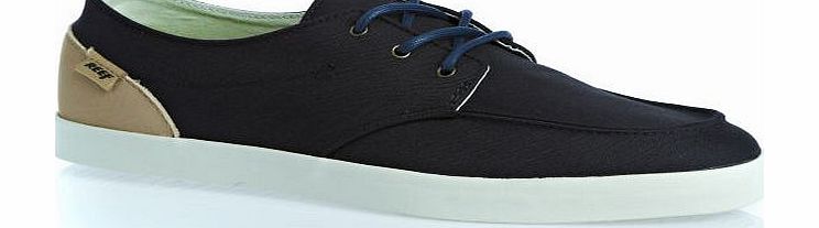 Reef Mens Reef Deck Hand 2 Premium Shoes - Black/ Tan