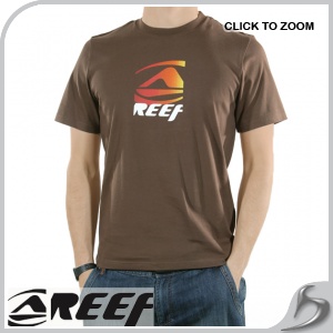 T-Shirts - Reef Cash In T-Shirts - Brown