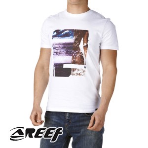 Reef T-Shirts - Reef Mega T-Shirt - White