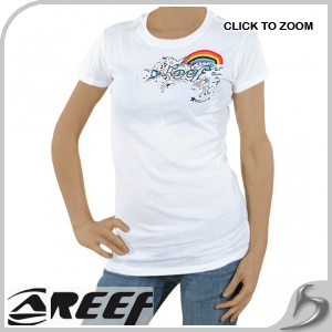 T-Shirts - Reef Starry Route T-Shirts - White
