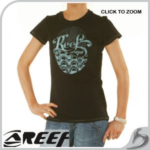 T-Shirts - Reef Teamo Supreme T-Shirt - Black