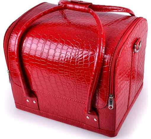 Beauty Make up Nail Tech Cosmetic Box Vanity Case