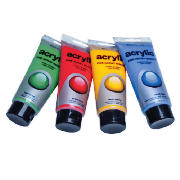 Reeves Acrylic Paint 200 ml Lime Yellow