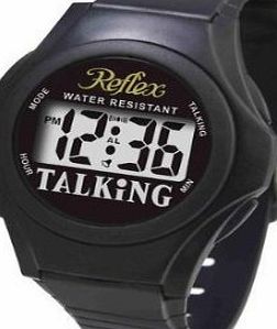 Reflex Unisex Water Resistant Digital Talking Wrist Watch