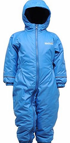 Regatta Boys Splosh II Padded Rain Suit - Oxford Blue, Size 48-60