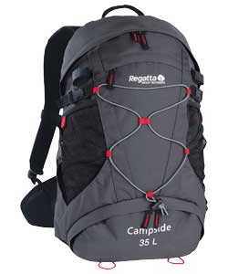 REGATTA Campside 35L Grey Sitmat Rucksack