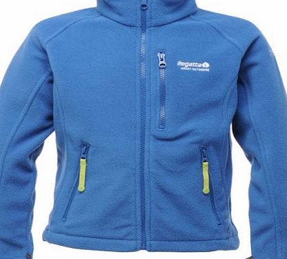 Regatta New Marlin II (2), Full Zip Kids Boys Girls Childrens X-ERT Performance Fleece Jacket (Youth 34`` (EU 176), Oxford Blue)