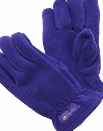 Regatta Taz Childrens / Kids Fleece Gloves (7 - 10 Years, Purple Tulip)