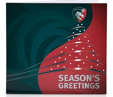 Leicester Tigers Christmas Card LTDesignA