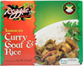 Reggae Kitchen Curry Goat and Rice (400g)