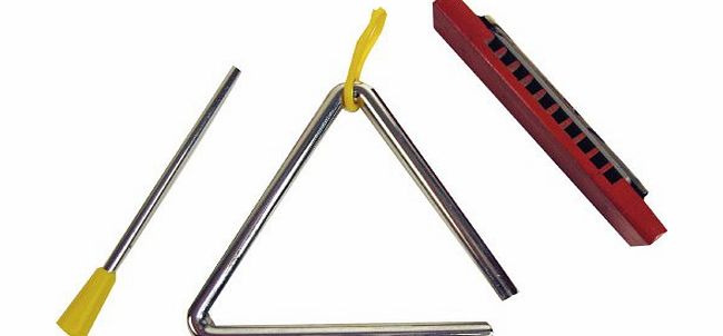Reig Triangle and Harmonica Set