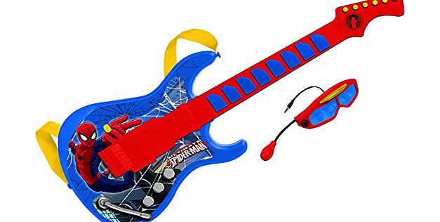 Reig Ultimate Spider-Man Guitar with Microphone and Glasses
