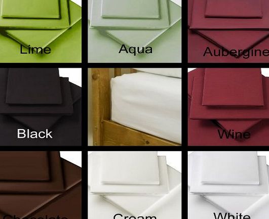 NEW ``ULTRAFRESH``ANTI ALLERGY, 16`` EXTRA DEEP King Size Fitted CREAM Sheet ,Choice Of 8 Colours And 5 sizes. By Rejuvopedic