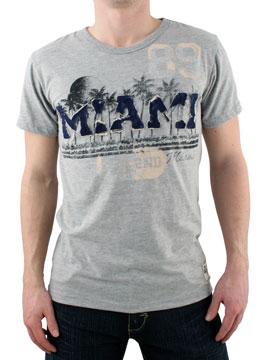 Religion 2nd Edition Grey Marl Miami T-Shirt