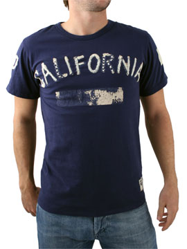 Navy California T-Shirt