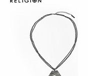 Religion Mens Dog Tag Silver Pendant By Religion