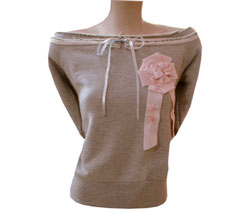 Religion Rosette off shoulder top