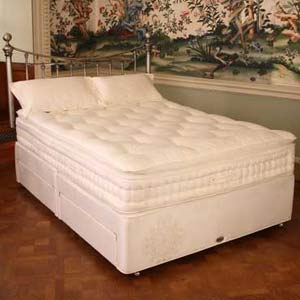 Relyon , Pocketed Latex Pillowtop, 4FT 6`