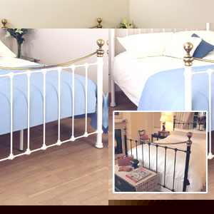Ambassador- 4FT 6 Double Metal Bedstead